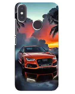 Чехол для Xiaomi Mi A2 с картинкой «Audi — закат» Чехол для Xiaomi Mi A2 с картинкой «Audi — закат»