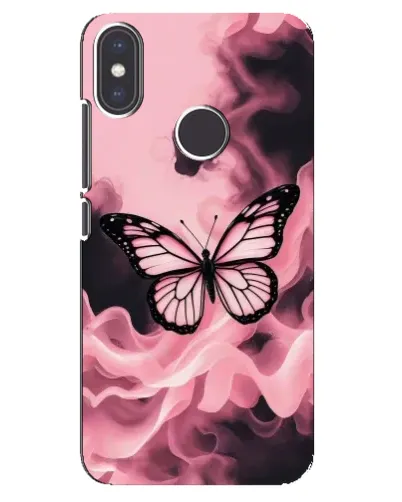 Чехол для Xiaomi Mi A2 с картинкой «Бабочка в дыму» Чехол для Xiaomi Mi A2 с картинкой «Бабочка в дыму»