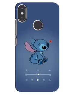 Чехол для Xiaomi Mi A2 с картинкой «Музыкальный Stitch»