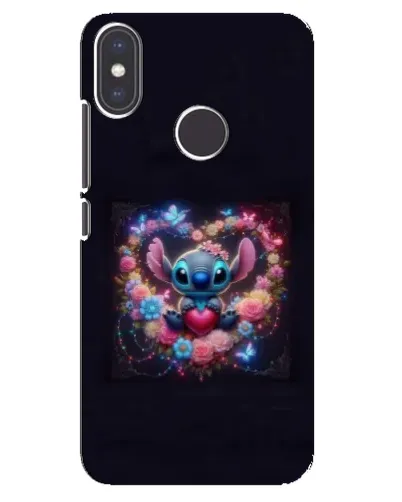 Чехол для Xiaomi Mi A2 с картинкой «Stitch в цветах» Чехол для Xiaomi Mi A2 с картинкой «Stitch в цветах»