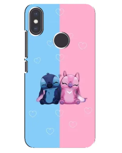 Чехол для Xiaomi Mi A2 с картинкой «Stitch и Angel Love» Чехол для Xiaomi Mi A2 с картинкой «Stitch и Angel Love»