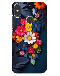 Чохол для Xiaomi Mi A2 з картинкою «Квіткова феєрія»