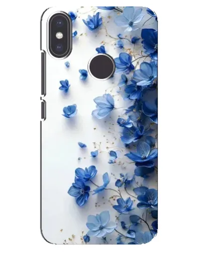 Чохол для Xiaomi Mi A2 з картинкою «Блакитний квітковий каскад» Чохол для Xiaomi Mi A2 з картинкою «Блакитний квітковий каскад»