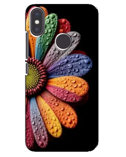 Чохол для Xiaomi Mi A2 з картинкою «Райдужна квітка» Чохол для Xiaomi Mi A2 з картинкою «Райдужна квітка»