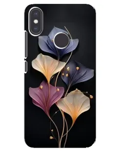 Чохол для Xiaomi Mi A2 з картинкою «Лілові квіти грації»