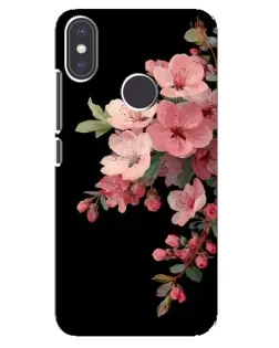 Чохол для Xiaomi Mi A2 з картинкою «Рожева гілка сакури»