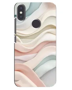 Чехол для Xiaomi Mi A2 с картинкой «Пастельные нежные волны» Чехол для Xiaomi Mi A2 с картинкой «Пастельные нежные волны»