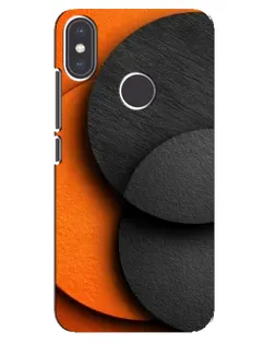 Чехол для Xiaomi Mi A2 с картинкой «Геометрия оранжевых кругов» Чехол для Xiaomi Mi A2 с картинкой «Геометрия оранжевых кругов»