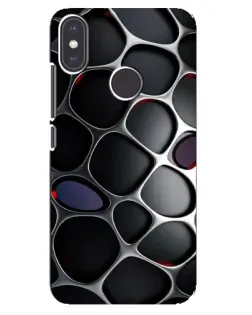 Чехол для Xiaomi Mi A2 с картинкой «Объемная темная решетка» Чехол для Xiaomi Mi A2 с картинкой «Объемная темная решетка»