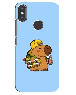 Чехол для Xiaomi Mi A2 с картинкой «Капибара на скейте» Чехол для Xiaomi Mi A2 с картинкой «Капибара на скейте»