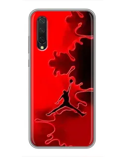 Чехол для Xiaomi Mi A3 с картинкой «Jordan Red Smoke»