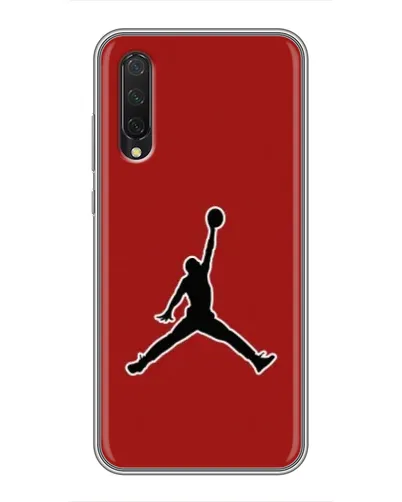 Чехол для Xiaomi Mi A3 с картинкой «Jordan Red Back»