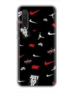 Чехол для Xiaomi Mi A3 с картинкой «Nike Mix Pattern»
