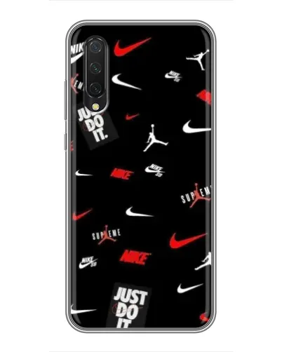 Чехол для Xiaomi Mi A3 с картинкой «Nike Mix Pattern»