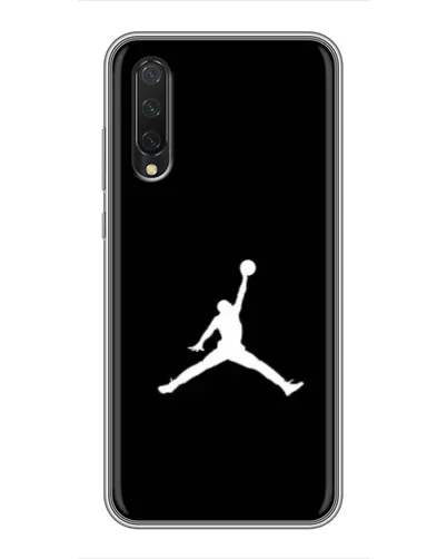 Чехол для Xiaomi Mi A3 с картинкой «Jordan Silhouette»