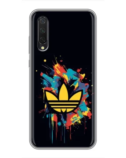 Чехол для Xiaomi Mi A3 с картинкой «Adidas Splash»