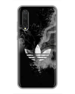Чехол для Xiaomi Mi A3 с картинкой «Абстрактный дым Adidas» Чехол для Xiaomi Mi A3 с картинкой «Абстрактный дым Adidas»