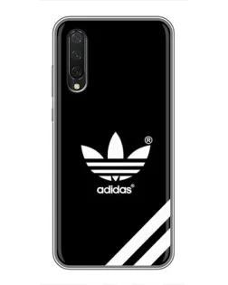 Чехол для Xiaomi Mi A3 с картинкой «Adidas с диагональными полосами»