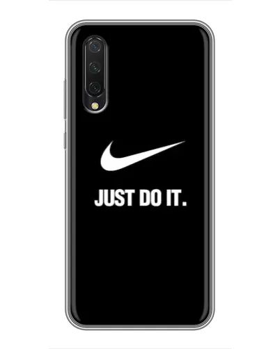 Чехол для Xiaomi Mi A3 с картинкой «Классический принт Nike»