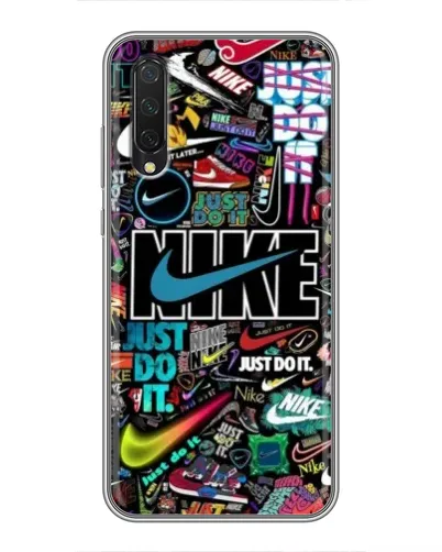 Чехол для Xiaomi Mi A3 с картинкой «Яркий коллаж Nike» Чехол для Xiaomi Mi A3 с картинкой «Яркий коллаж Nike»