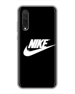 Чехол для Xiaomi Mi A3 с картинкой «Мазки краски Nike»