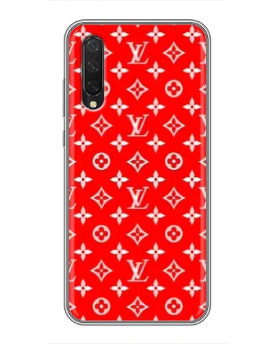Чехол для Xiaomi Mi A3 с картинкой «Яркий паттерн LV»
