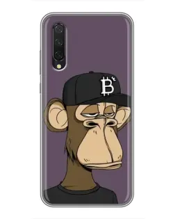 Чохол для Xiaomi Mi A3 з картинкою «Bored Ape в кепці»