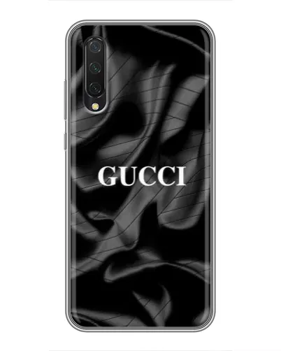 Чехол для Xiaomi Mi A3 с картинкой «Gucci — шелковые волны»
