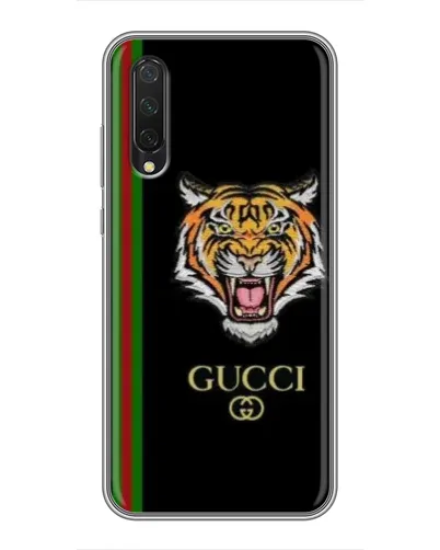 Чехол для Xiaomi Mi A3 с картинкой «Тигр Gucci»