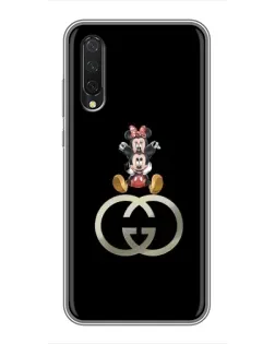 Чохол для Xiaomi Mi A3 з картинкою «Мінні Маус на лого»