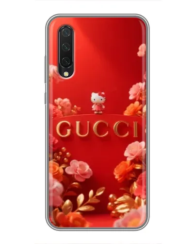 Чехол для Xiaomi Mi A3 с картинкой «Gucci — золотой сад»