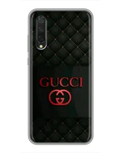 Чохол для Xiaomi Mi A3 з картинкою «Gucci — стьобаний чорний»