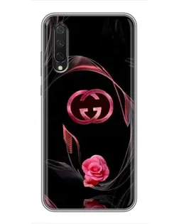 Чохол для Xiaomi Mi A3 з картинкою «Gucci — неонова троянда»