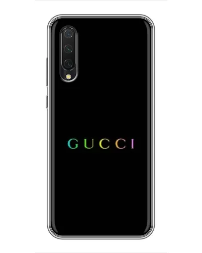Чехол для Xiaomi Mi A3 с картинкой «Gucci — неоновый минимализм» Чехол для Xiaomi Mi A3 с картинкой «Gucci — неоновый минимализм»