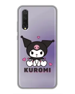 Чехол для Xiaomi Mi A3 с картинкой «Kuromi — фиолетовый арт» Чехол для Xiaomi Mi A3 с картинкой «Kuromi — фиолетовый арт»