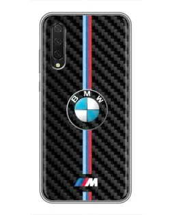 Чехол для Xiaomi Mi A3 с картинкой «Эмблема BMW и карбон» Чехол для Xiaomi Mi A3 с картинкой «Эмблема BMW и карбон»