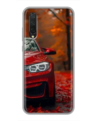Чехол для Xiaomi Mi A3 с картинкой «Осенняя BMW M4»