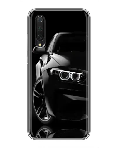 Чехол для Xiaomi Mi A3 с картинкой «Черная BMW — профиль» Чехол для Xiaomi Mi A3 с картинкой «Черная BMW — профиль»