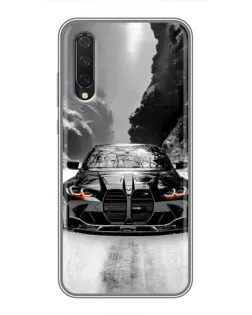 Чехол для Xiaomi Mi A3 с картинкой «BMW — акварельный дрифт» Чехол для Xiaomi Mi A3 с картинкой «BMW — акварельный дрифт»