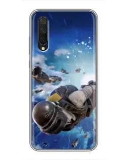 Чехол для Xiaomi Mi A3 с картинкой «Десант PUBG — прыжок» Чехол для Xiaomi Mi A3 с картинкой «Десант PUBG — прыжок»