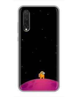 Чехол для Xiaomi Mi A3 с картинкой «Одинокий герой на планете»
