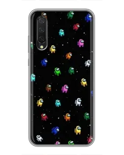 Чехол для Xiaomi Mi A3 с картинкой «Экипаж Among Us»