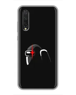 Чехол для Xiaomi Mi A3 с картинкой «Among Us шлем»