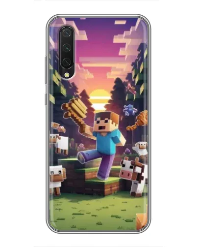 Чохол для Xiaomi Mi A3 з картинкою «Стів на фермі» Чохол для Xiaomi Mi A3 з картинкою «Стів на фермі»