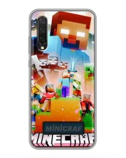 Чохол для Xiaomi Mi A3 з картинкою «Minecraft герої гри» Чохол для Xiaomi Mi A3 з картинкою «Minecraft герої гри»