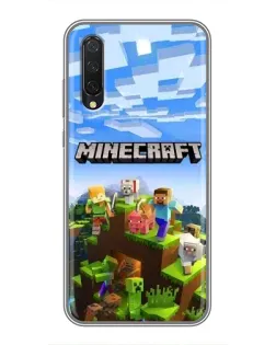 Чохол для Xiaomi Mi A3 з картинкою «Minecraft класичний світ» Чохол для Xiaomi Mi A3 з картинкою «Minecraft класичний світ»