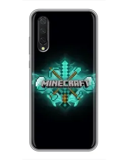 Чохол для Xiaomi Mi A3 з картинкою «Minecraft Diamond лого» Чохол для Xiaomi Mi A3 з картинкою «Minecraft Diamond лого»