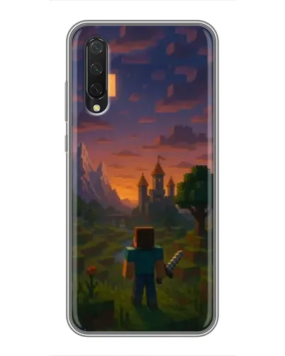 Чохол для Xiaomi Mi A3 з картинкою «Стів біля вежі» Чохол для Xiaomi Mi A3 з картинкою «Стів біля вежі»
