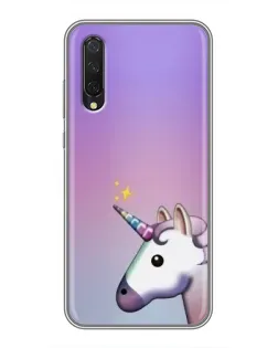 Чехол для Xiaomi Mi A3 с картинкой «Единорог градиент» Чехол для Xiaomi Mi A3 с картинкой «Единорог градиент»