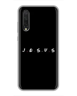 Чехол для Xiaomi Mi A3 с картинкой «Точки веры J.E.S.U.S.» Чехол для Xiaomi Mi A3 с картинкой «Точки веры J.E.S.U.S.»